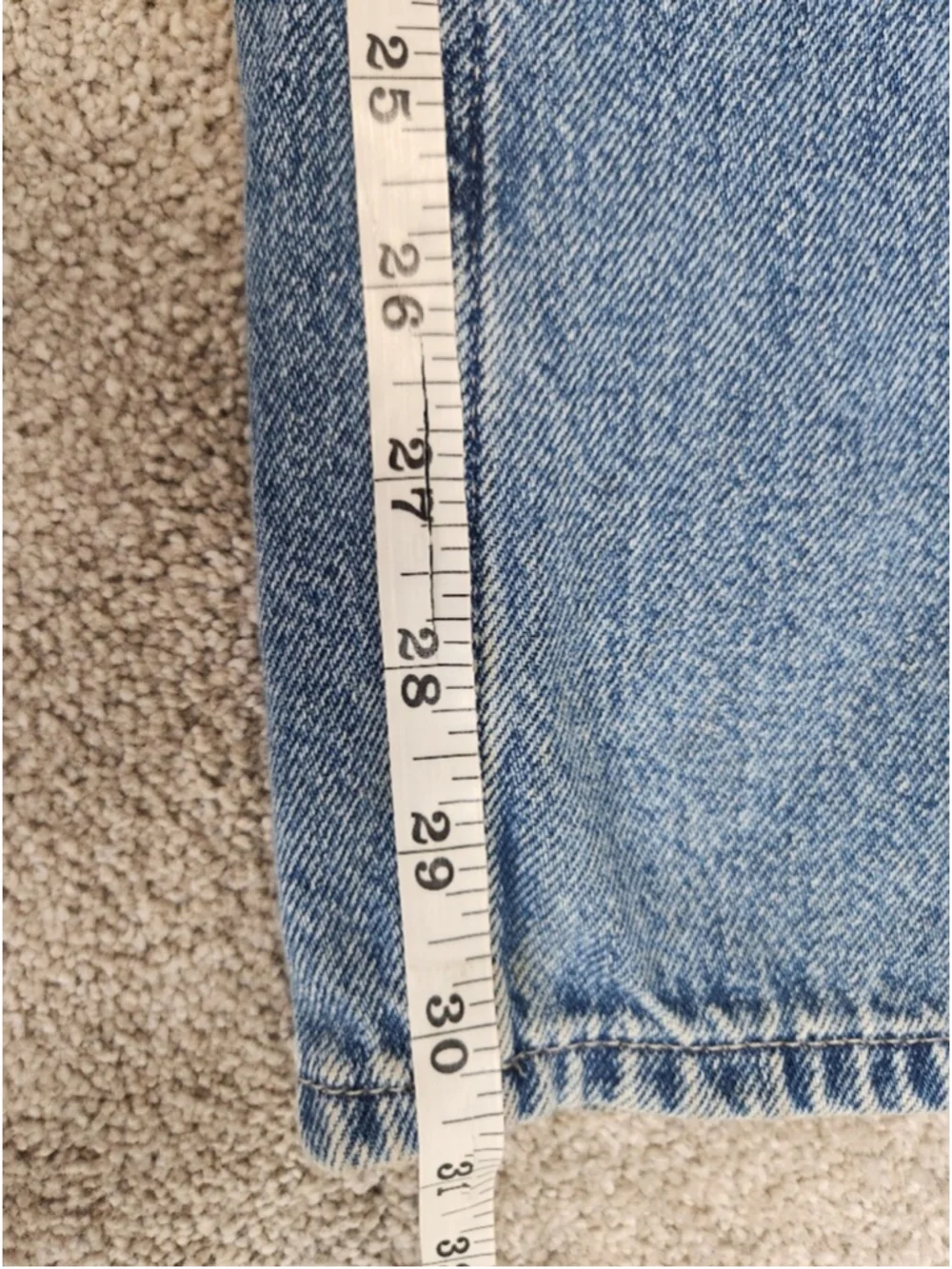 Buffalo Alecia Wide Leg High Rise Jeans Denim Sz W31 Baggy Oversized Comfortable